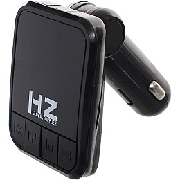 FM-трансмітер HZ H6 MP3+USB+SD Чорний (3_00311)