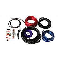 Набор проводов для усилителя сабвуфера Boschmann BM Audio AWT-8K 6.1м 3000W (3_00406)