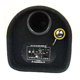 Активный сабвуфер бочка Xplod 8" Bluetooth 300W Black (4_00569)