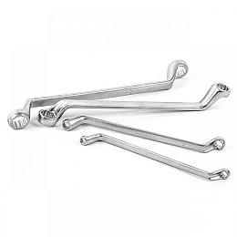 Набір ключів накидних INTERTOOL HT-1101 6 шт 6-17 мм Cr-V