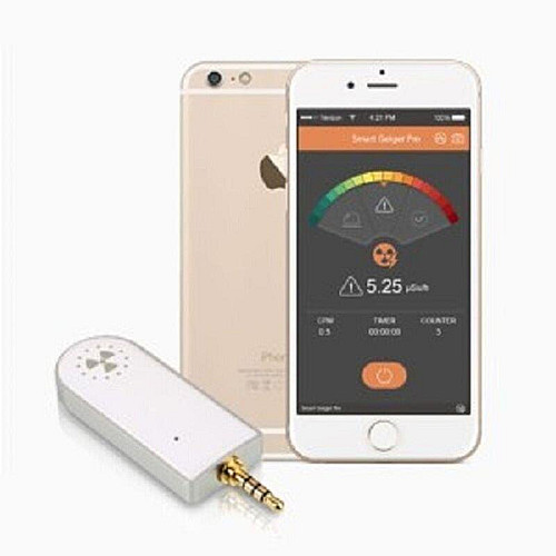 Дозиметр для смартфона FTLAB Smart Geiger Pro для вимірювання Y І X Радіаційного Забруднення І Фону Землі