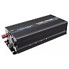 Инвертор напряжения HOULI 3000W 12V в 220V Чистый синус с ЖК-дисплеем Черный (IN3W12VZK)