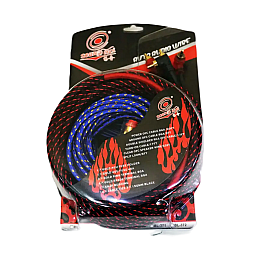 Набор проводов для усилителя сабвуфера SOUND Tech 8GA 6м 1500W ART: 5600 (3_02414)