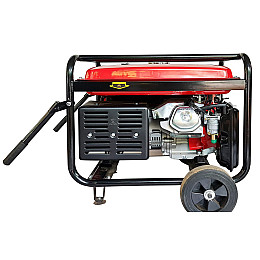 Бензиновий + газовий генератор BISON BS6500E максимальна потужність 5 кВт / 5.5 кВт