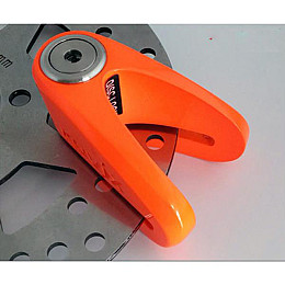 Механическое противоугонное устройство для мотоцикла KOVIX KVS/C Оранжевый