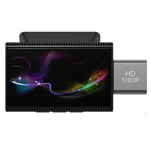 Видеорегистратор Phisung DVR K11 3" Full HD 4G GPS Wi-Fi с двумя камерами 1/8 GB Android 8.1 Black (3_01141)