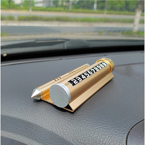 Табличка на панель автомобиля под лобовое стекло RIAS Parking Card с ароматизатором и стеклобоем (3_01389)