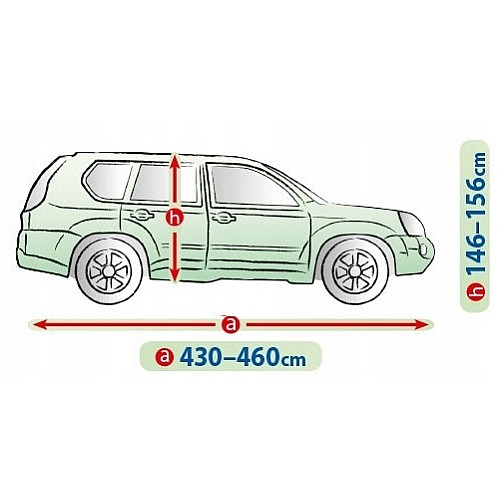 Чохол-тент для автомобіля Kegel Blazusiak Mobile Garage L SUV/Off Road (5-4122-248-3020)