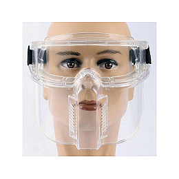 Захисні окуляри RIAS Provide з щитком та антипотівним покриттям (3_01569)