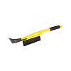 Щітка автомобільна зі скребком 175*10 мм L 520 мм жовта MASTERTOOL GM (84-0003)
