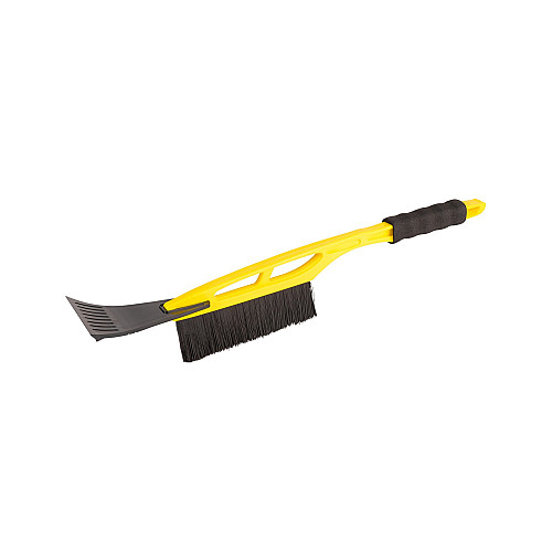 Щітка автомобільна зі скребком 175*10 мм L 520 мм жовта MASTERTOOL GM (84-0003)