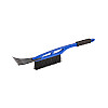 Щетка автомобильная со скребком 175*10 мм L 520 мм синяя MASTERTOOL GM (84-0004)