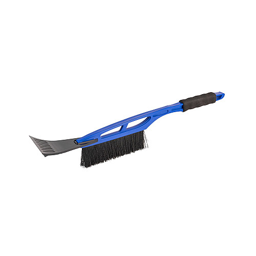 Щетка автомобильная со скребком 175*10 мм L 520 мм синяя MASTERTOOL GM (84-0004)