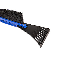 Щітка автомобільна зі скребком 175*10 мм L 520 мм синя MASTERTOOL GM (84-0004)
