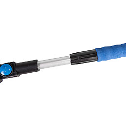 Щітка автомобільна телескопічна з скребком і водозгоном 250 мм L 950-1520 мм MASTERTOOL GM (84-0005)