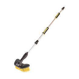 Щетка автомобильная телескопическая с клапаном 200 мм L 1070-1680 мм MASTERTOOL GM (84-0017)