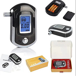 Карманний професійний цифровий алкотестер з екраном TIROL AT6000