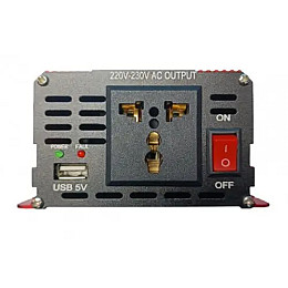 Инвертор преобразователь напряжения с 12V на 220V XPro 1500W красный (MER-15280)