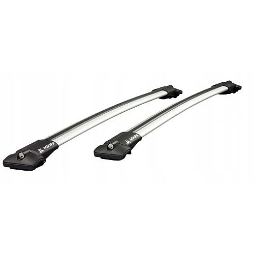Поперечены на релинги BMW 5-seria (E61) Touring, Kombi 2004-2009 Aguri Prestige Silver