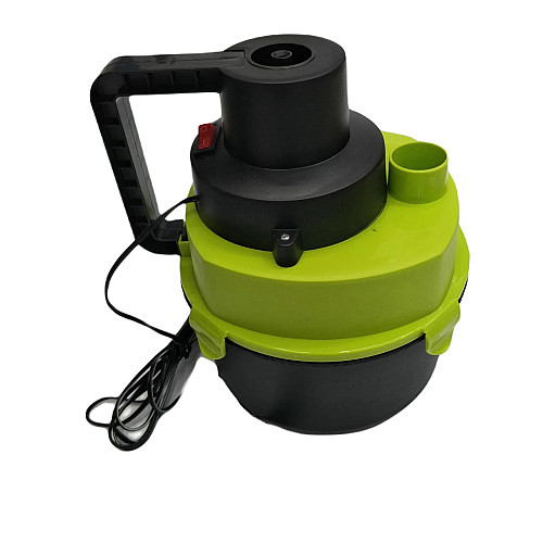 Автомобильный пылесос RIAS The Black для сухой и влажной уборки 100W Green