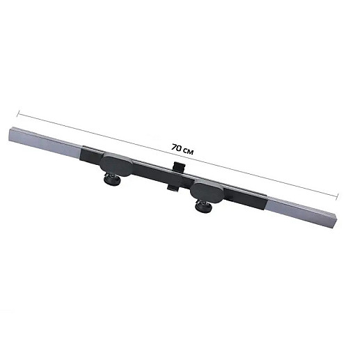 Солнцезащитная автомобильная штора RIAS на лобовое стекло 155x70 см Grey
