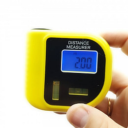 Лазерний далекомір з рівнем RIAS CP-3010 0.5-18 м Чорний-Жовтий (3_02912)