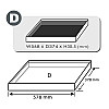 Набор инструмента в ложементе комбинированный TOPTUL GEDD348 1/4", 1/2" 133 ед тип D