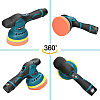 Полировальная машинка Waxing Polisher YK49 аккумуляторная с насадками 1250W (3_03720)