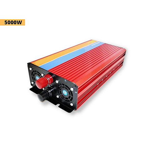 Инвертор преобразователь напряжения с 12V на 220V XPro Power-One Plus 5000w красный (41430-_3972)