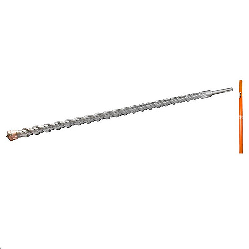 Сверло для бетона GRANITE SDS-MAX 38х1000 мм QUADRO S4 (4-38-100)