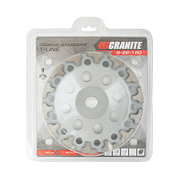 Фреза алмазна торцева для каменю Granite T-LINE 180х22.2 мм (9-22-180)