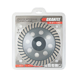 Фреза алмазна торцева для каменю Granite TURBO LINE 180х22.2 мм (9-21-180)
