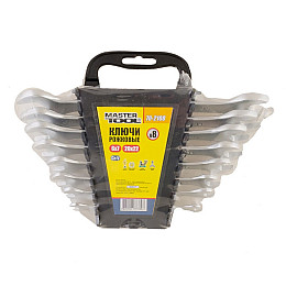 Ключи рожковые MASTERTOOL набор 8 шт (70-2108)