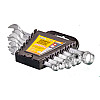 Ключи рожково-накидные MASTERTOOL набор 6 шт (71-2106)