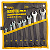 Ключі рожково-накидні MASTERTOOL набір 8 шт (72-0108)