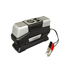 Компресор автомобільний двопоршневий і сумка WERTVOLL 12 V 150 PSI 15 A 180 Вт 60 л/хв (AC-2160)