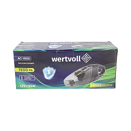 Пылесос автомобильный WERTVOLL 1500 PA 12 V 3 A 35 Вт (AC-1500)