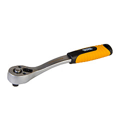 Трещотка гнута MASTERTOOL 3/8" 72Т (78-0121)