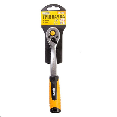 Трещотка MASTERTOOL 3/8" 90Т (78-0129)