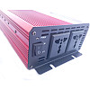 Автомобильный инвертор Power Inverter 001 c 12V на 220V 4000W модифицированная синусоида Red (11039-hbr)