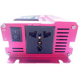 Автомобильный инвертор Bei Long Power Inverter 019 c 12V на 220V 3000W модифицированная синусоида Red (11061-hbr)
