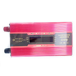 Инвертор напряжения Solar Smart King Power Inverter 009 c 12V на 220V 500W модифицированная синусоида Red (11031-hbr)