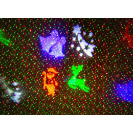 Новогодний уличный лазерный проектор Yufeng X-Laser XX-MIX-1005 Черный