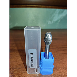 Бор фреза по металлу 10 мм з вольфрамового карбіду хвостовик 6 мм S-Body Technology (E1016M06X-45)