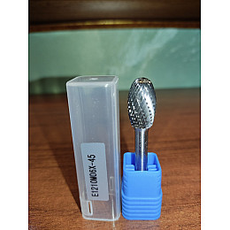 Бор фреза по металлу 12 мм з вольфрамового карбіду хвостовик 6 мм S-Body Technology (E1220M06X-45)