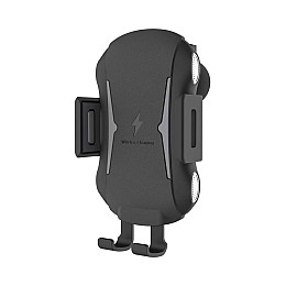 Автомобільний тримач Fast Wireless Charge Aspor A523 10W - чорний