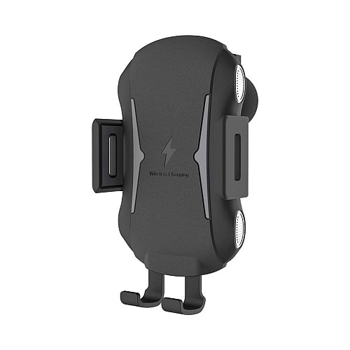 Автомобільний тримач Fast Wireless Charge Aspor A523 10W - чорний