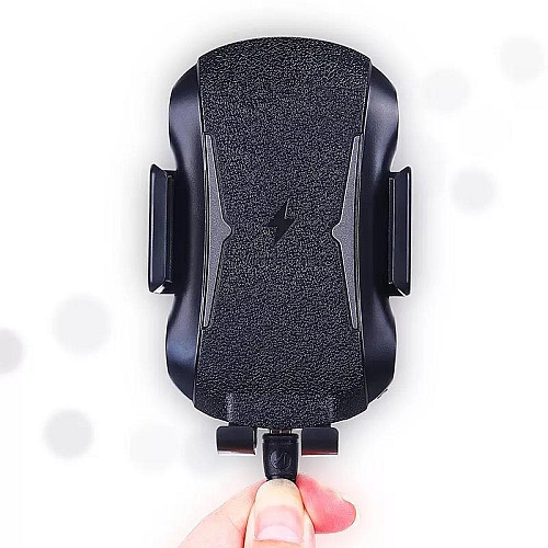 Автомобільний тримач Fast Wireless Charge Aspor A523 10W - чорний