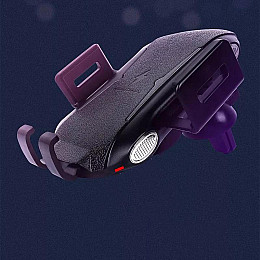 Автомобільний тримач Fast Wireless Charge Aspor A523 10W - чорний