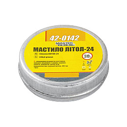 Смазка литол-24 30 г жесть MASTERTOOL GM (42-0142)